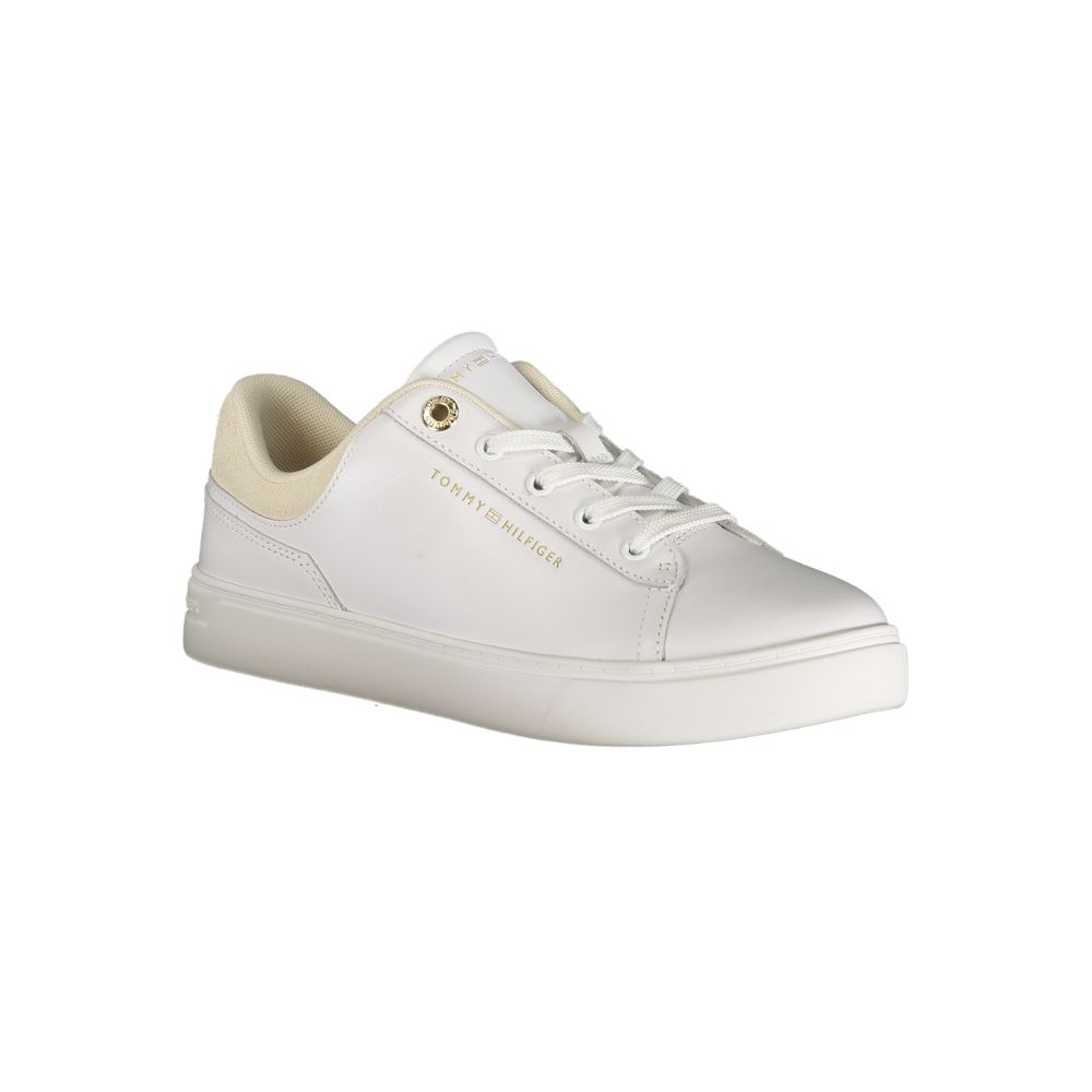 Bianco Poliuretano Donna Sneaker