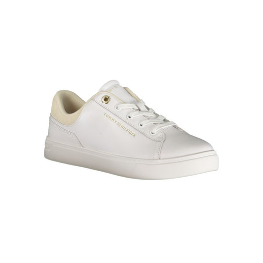 Bianco Poliuretano Donna Sneaker