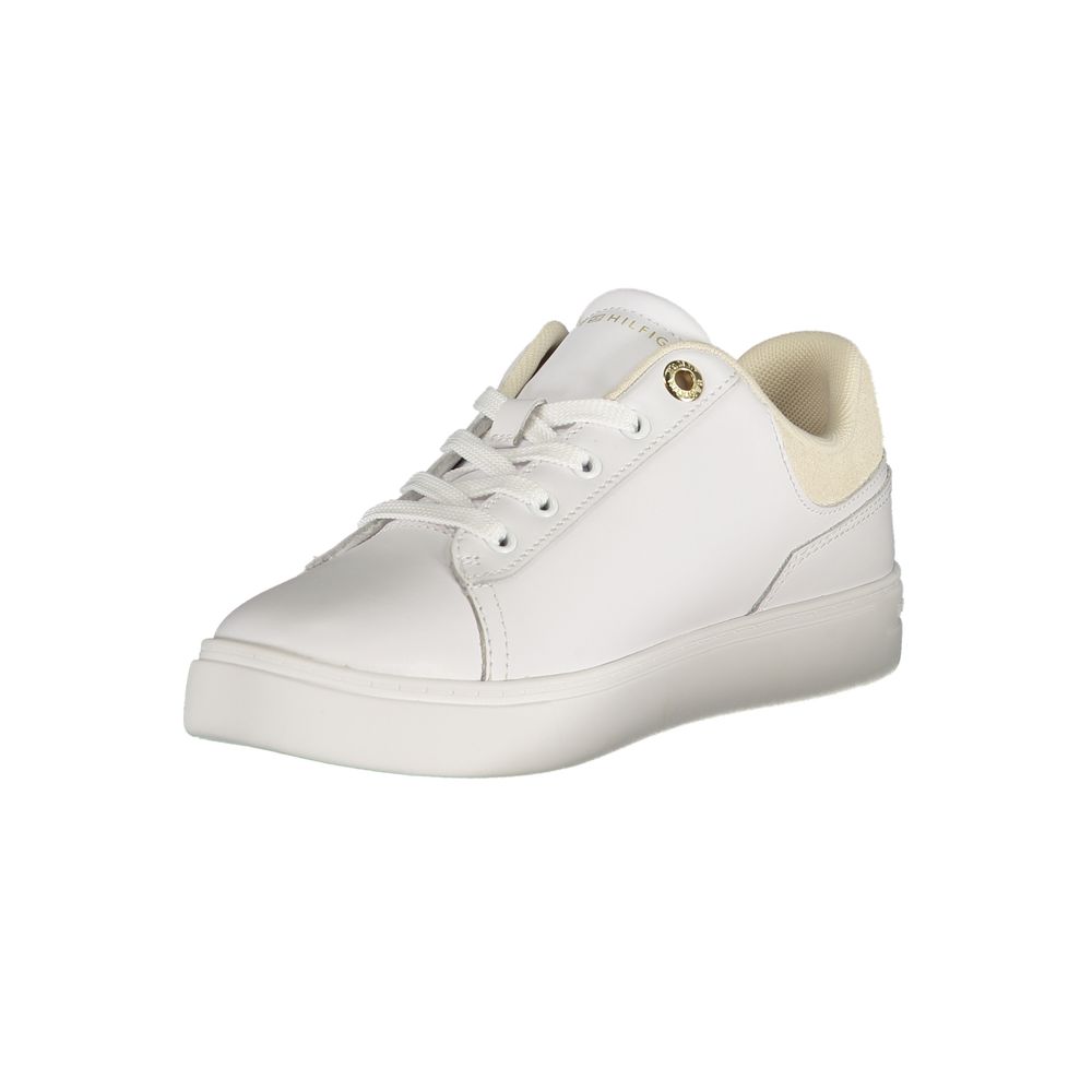 Bianco Poliuretano Donna Sneaker