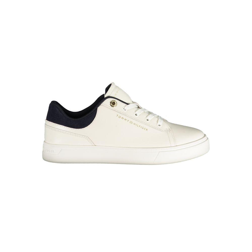 Bianco Poliuretano Donna Sneaker