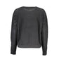 Black Cotton Women Sweater