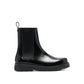 Black Leather Chelsea Boots