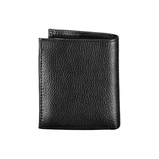 Black Leather Men Wallet