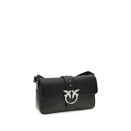 Black Leather Shoulder Bag