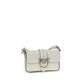 White Calf Leather Bos Taurus Shoulder Bag