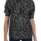 Elegant Musical Instrument Silk Top