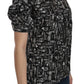 Elegant Musical Instrument Silk Top