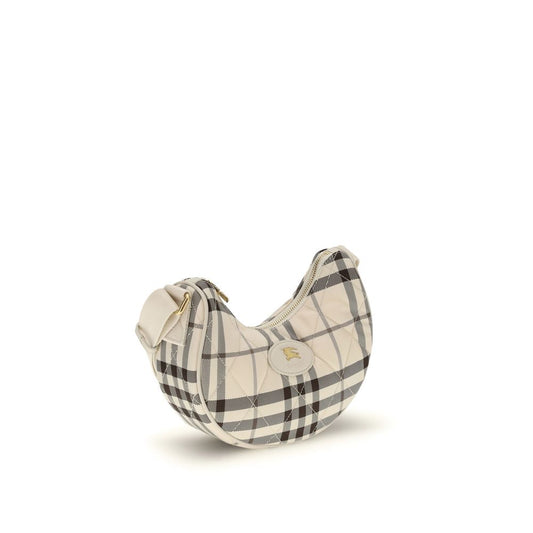 Beige Polyamide Shoulder Bag