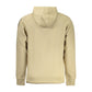 Beige Cotton Men Sweatshirt