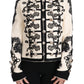 Elegant Off-White Baroque Jacket