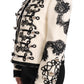 Elegant Off-White Baroque Jacket