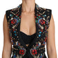 Enchanted Sicily Crystal-Embellished Vest