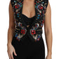 Enchanted Sicily Crystal-Embellished Vest