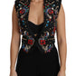 Enchanted Sicily Crystal-Embellished Vest