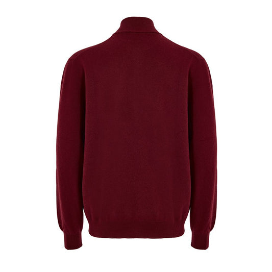 Red Wool Turtleneck