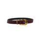 Red Leather Women Belt