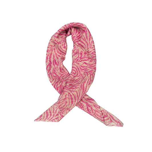 Pink Silk Women Scarf