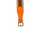 Orange Leather Women Belt