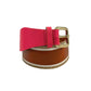 Pink Genuine Leather Women Belt