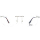 Gold Titanium Glasses (Frames)