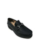 Black Calfskin Slip-On Loafers