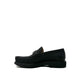 Black Calfskin Slip-On Loafers