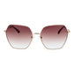 Rose Gold Metal Sunglasses
