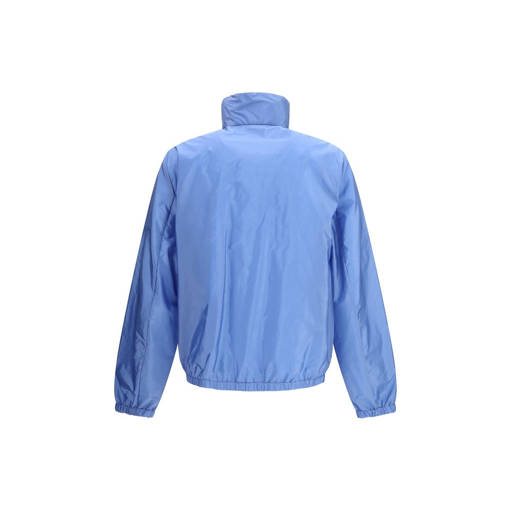 Blue Recycled Polyamide Shell Jacket