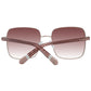 Rose Gold Metal Sunglasses