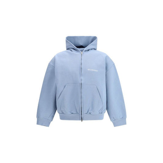 Blue Cotton Sweatshirt