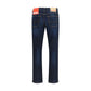 Blue Cotton Relaxed Fit Jeans