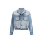 Light Blue Cotton Denim Jacket