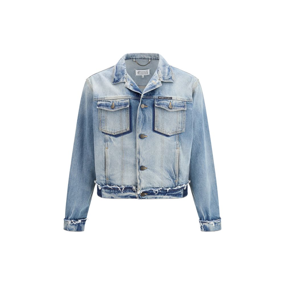 Light Blue Cotton Denim Jacket