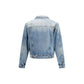 Light Blue Cotton Denim Jacket