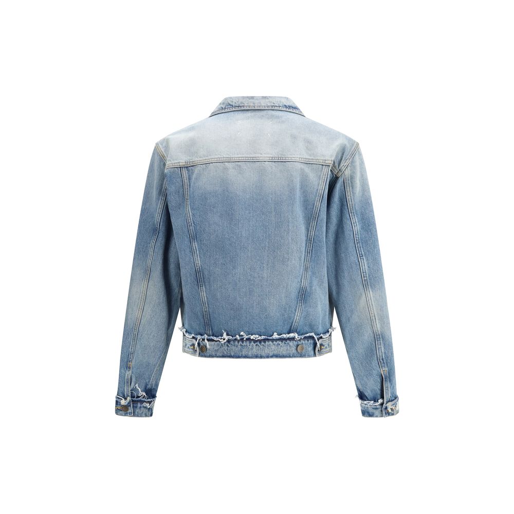 Light Blue Cotton Denim Jacket