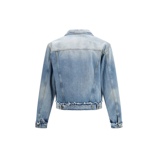 Light Blue Cotton Denim Jacket