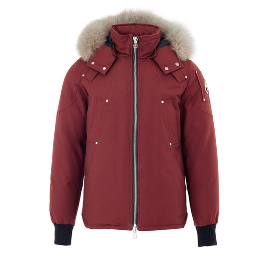 Red Nylon Parka