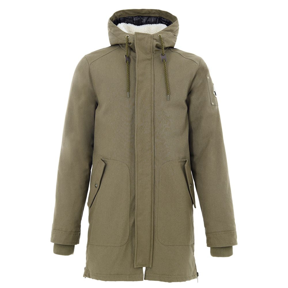 Green Cotton Parka