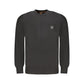 Black Cotton Men Sweater