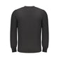 Black Cotton Men Sweater