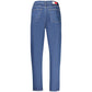 Blu Cotton Women Jeans