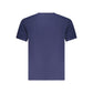 Blue Cotton Men's T-Shirt