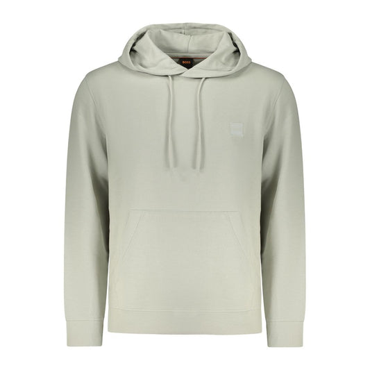 Grigio Cotton Men Sweatshirt