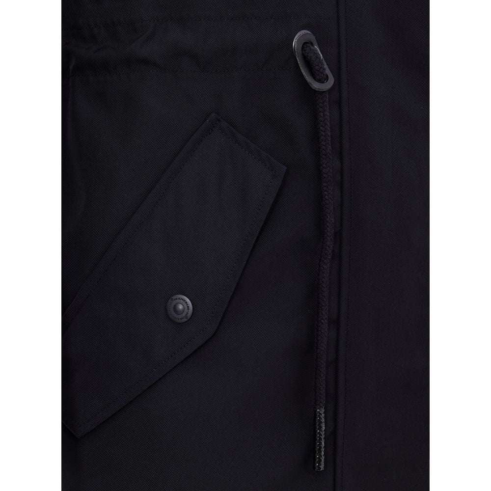 Black Cotton Parka