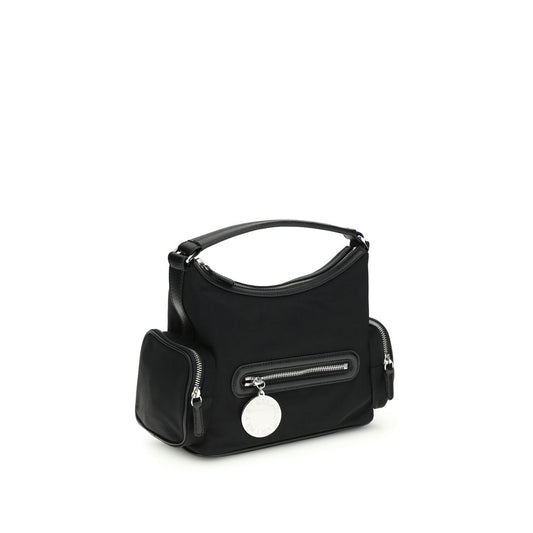 Black Other Fibres Shoulder Bag