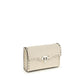Beige Calf Leather Bos Taurus Shoulder Bag