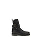 Black Calf Leather Bos Taurus Ankle Boots
