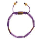 Dazzling Diamond Gold-Plated Amethyst Bracelet