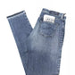 Blue Cotton Slim Fit Jeans