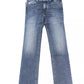 Blue Cotton Slim Fit Jeans